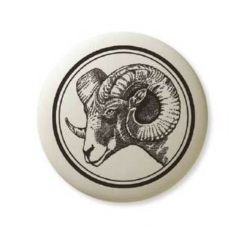 Ceramic Necklace - Bighorn Sheep